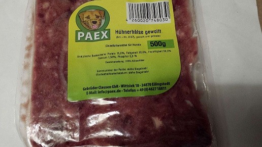 Hühnerhälse gewolft Hühnerhälse gewolft