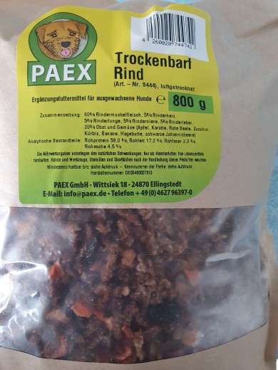 Trockenbarf Rind 800g Trockenbarf Rind 800g