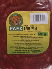 Paex-Menü Barf Wild 500g